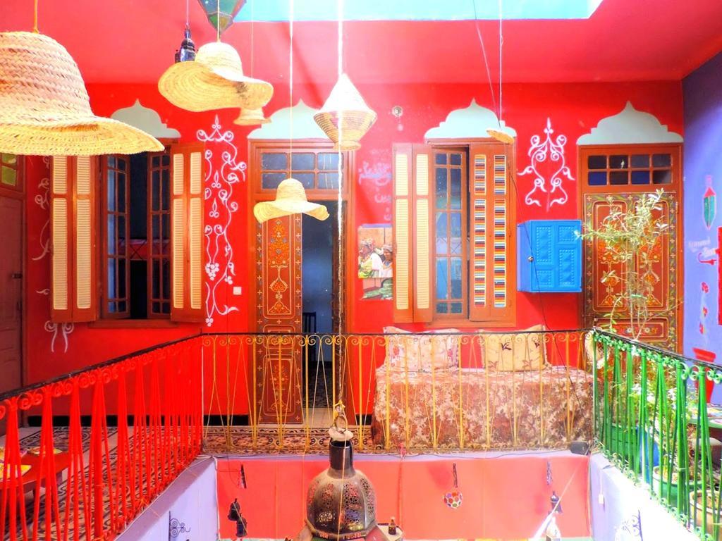 マラケシュ Rainbow Marrakechゲストハウス エクステリア 写真